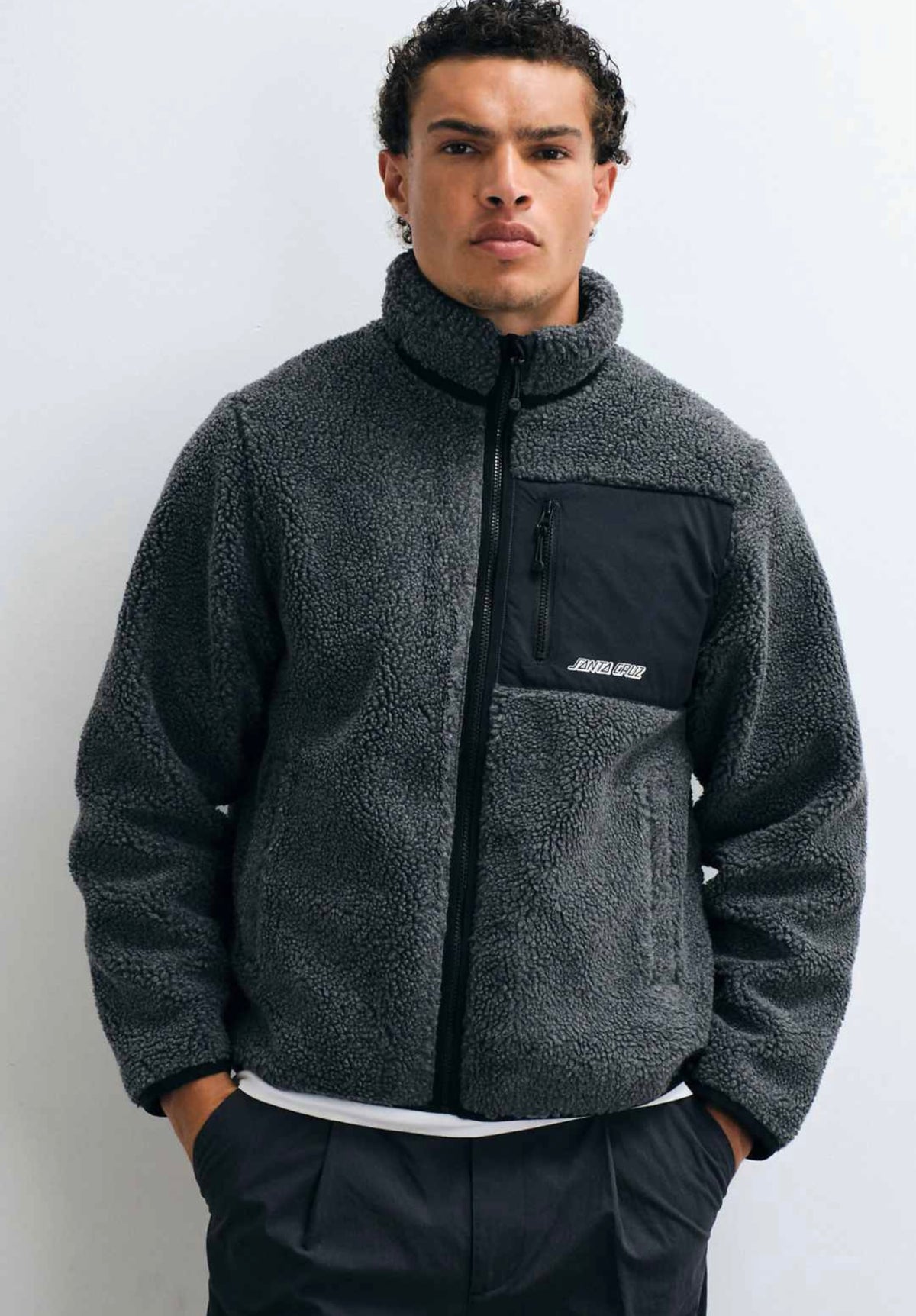 Santa Cruz freestyle jacket charcoal