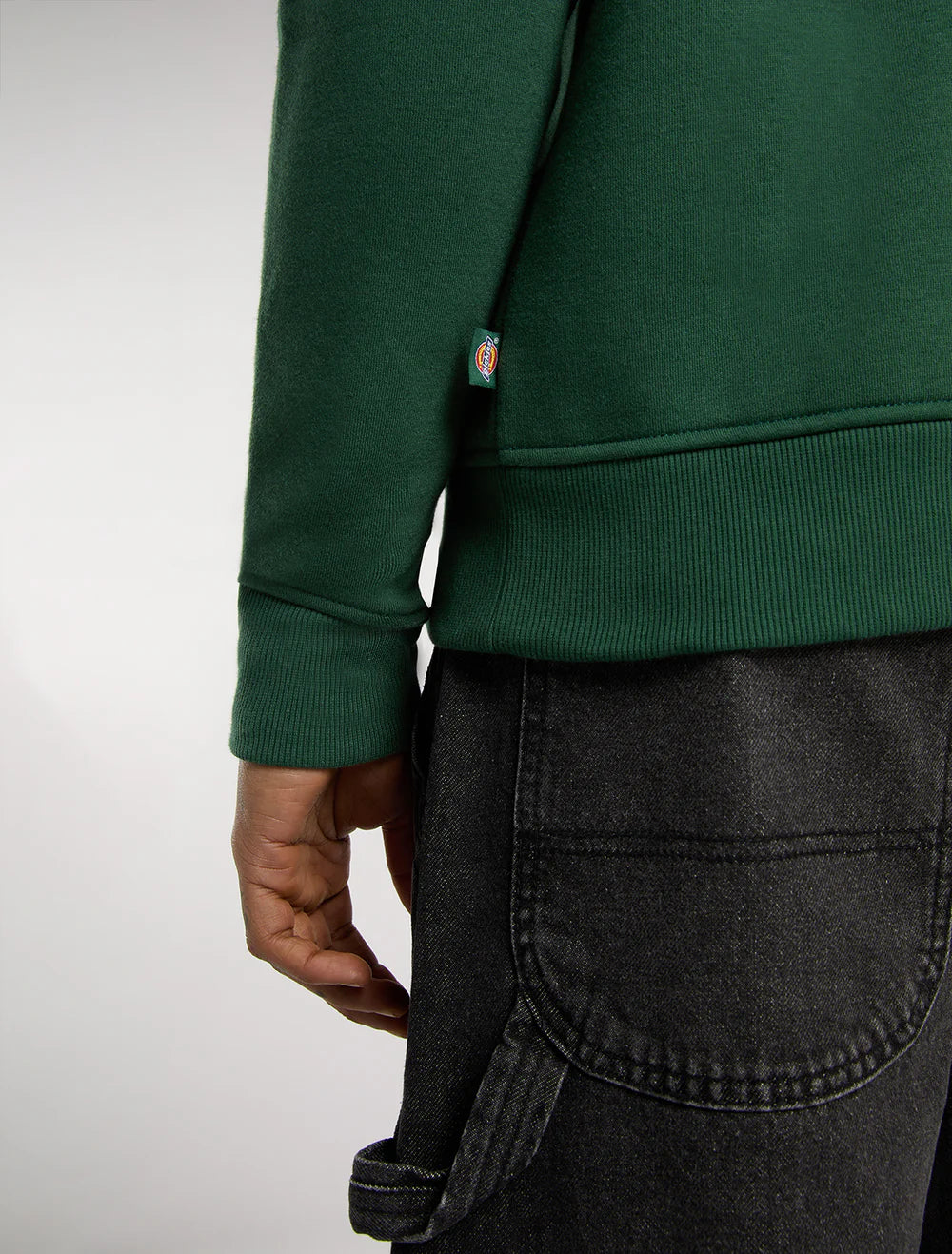 Dickies felpa Oakport zip green