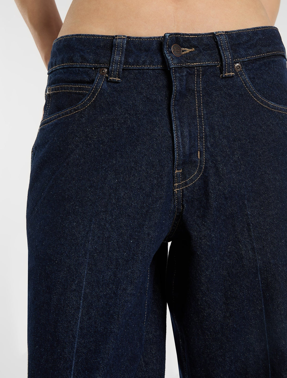 Dickies Leesburg mid waist relaxed straight jeans