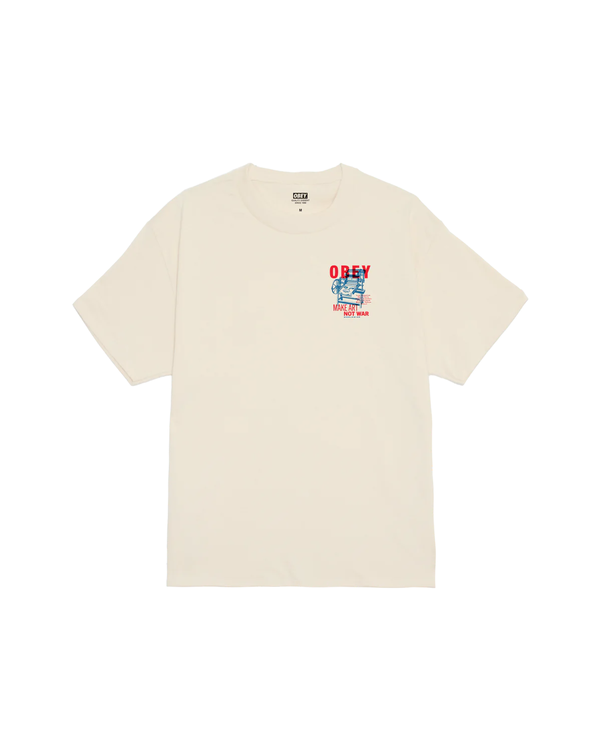 OBEY printing press t-shirt