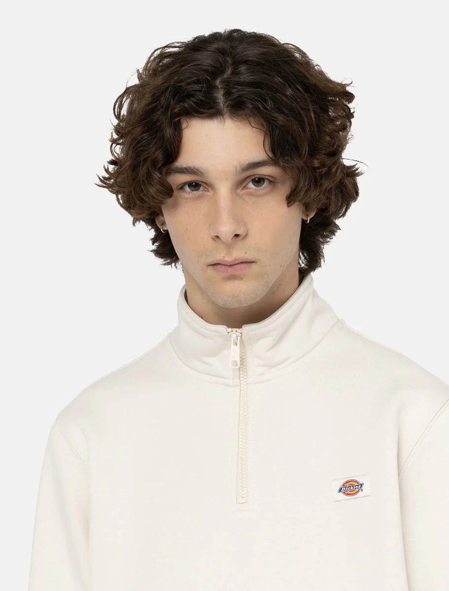 Dickies felpa Oakport con zip white