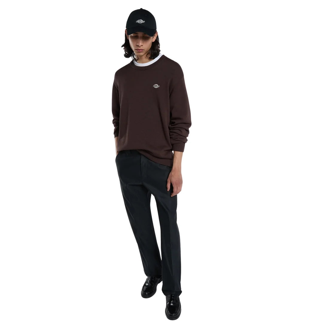 Dickies summerdale sweater chocolate brown