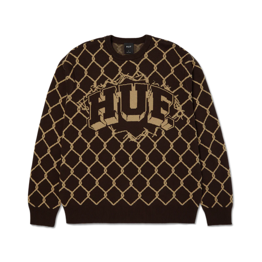 HUF BREAKTHROUGH CREWNECK SWEATER