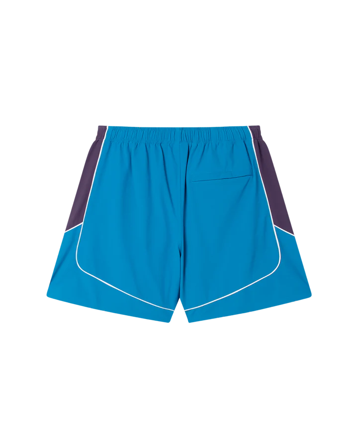 OBEY paper short mykonos blue
