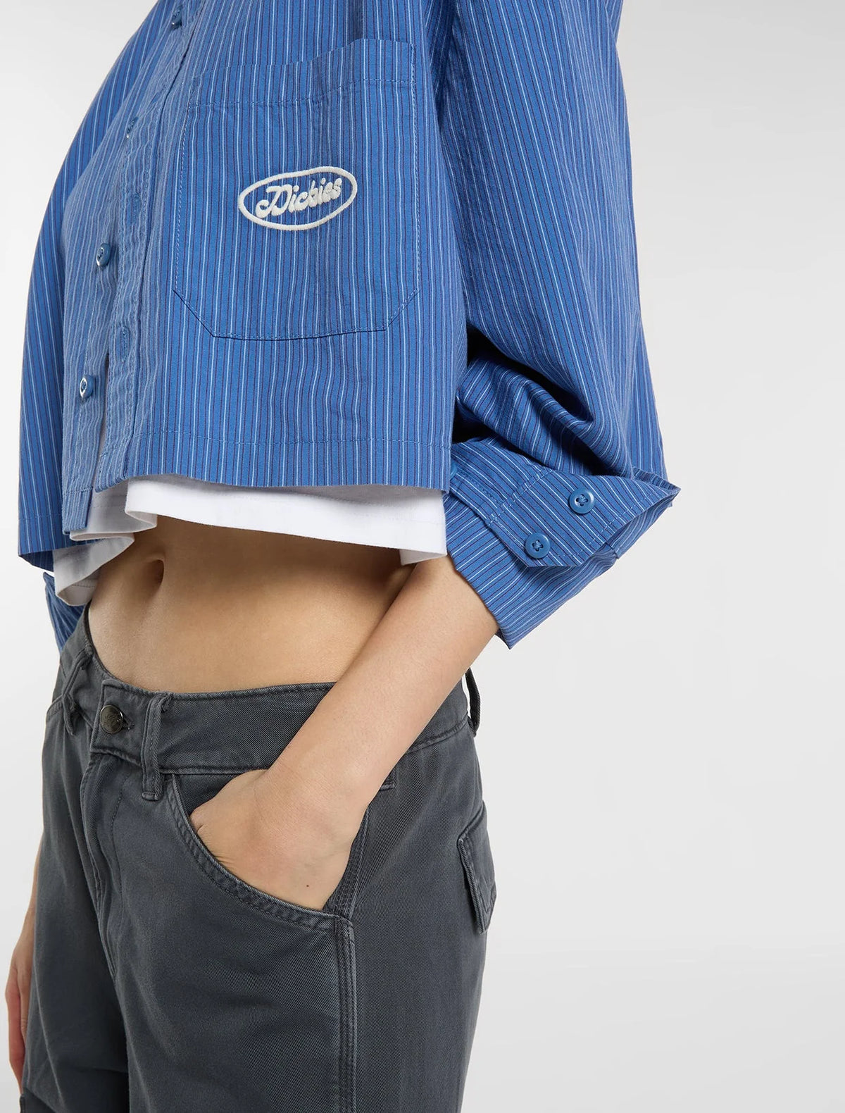 Dickies Shalimar cropped shit woman