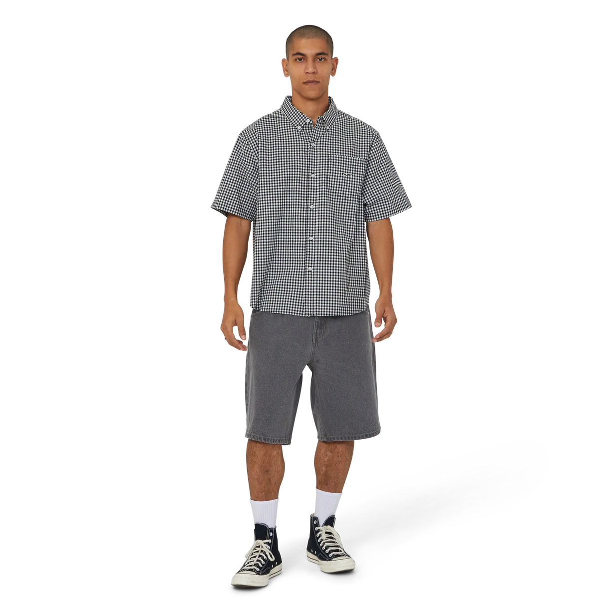 HUF cromer short grey