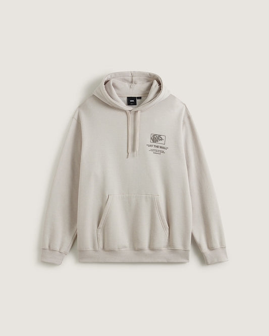 vans stockpile pullover hoodie beige
