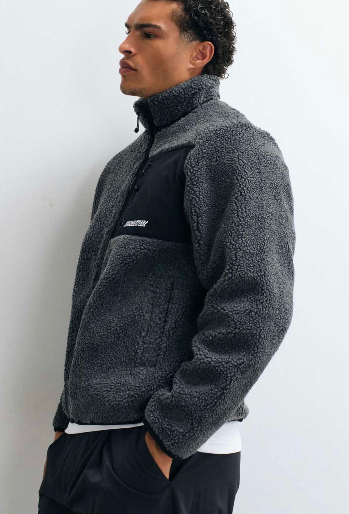 Santa Cruz freestyle jacket charcoal