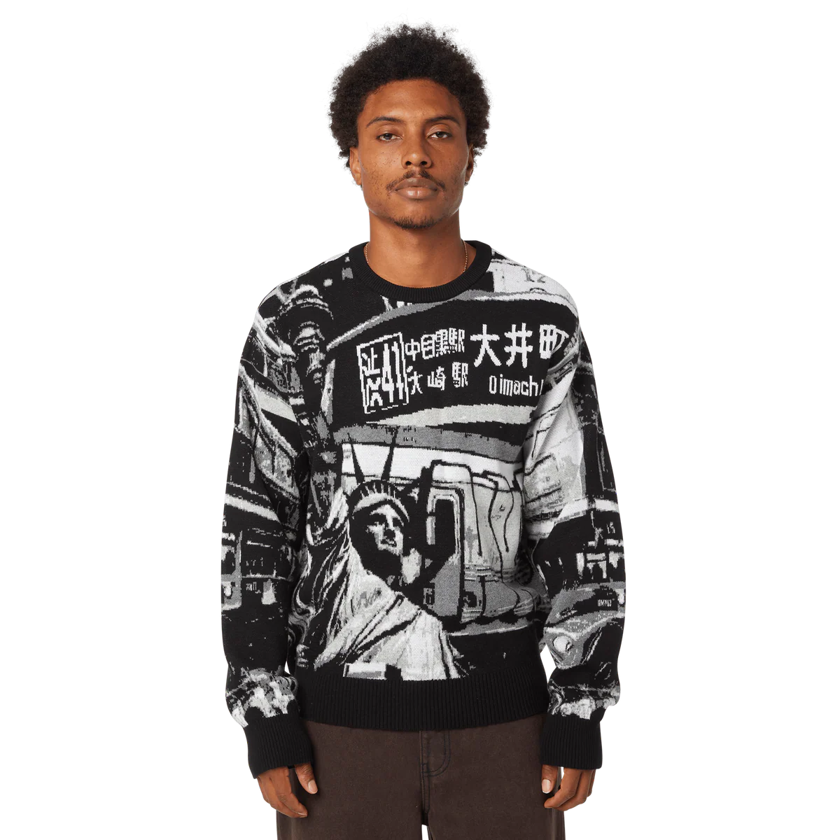 HUF WORLDWIDE COMMUTER SWEATER