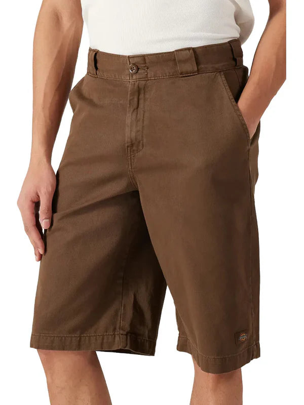 DICKIES 247 INCH SHORT  BROWN