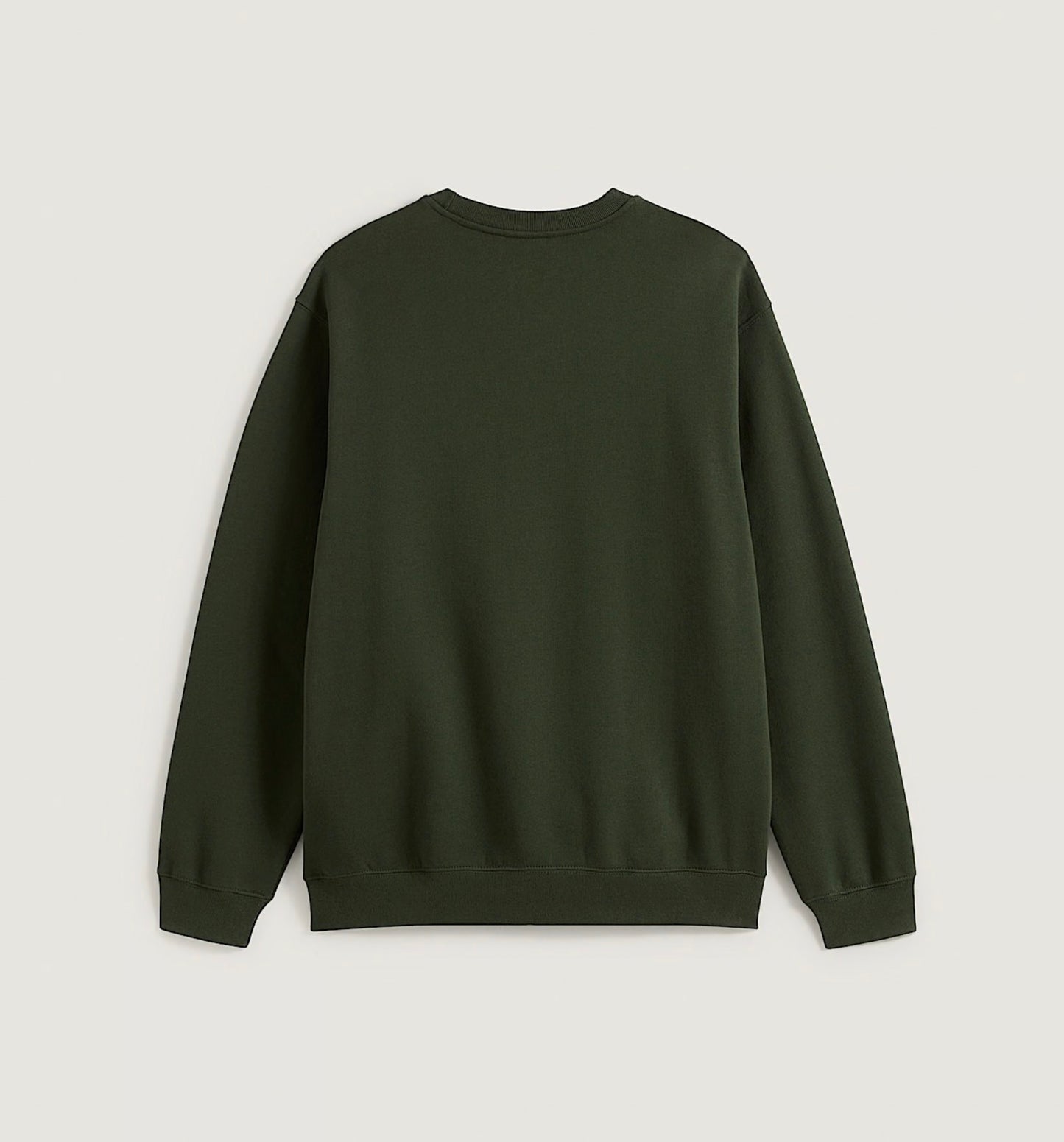 Vans left chest loose crew green