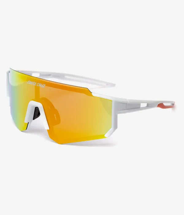 Santa Cruz strip racer sunglasses orange white