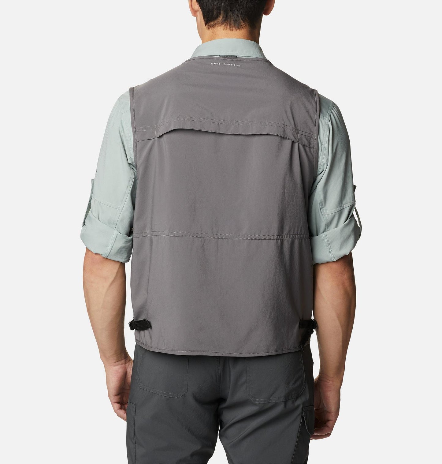 Columbia silver ridge utility vest grey