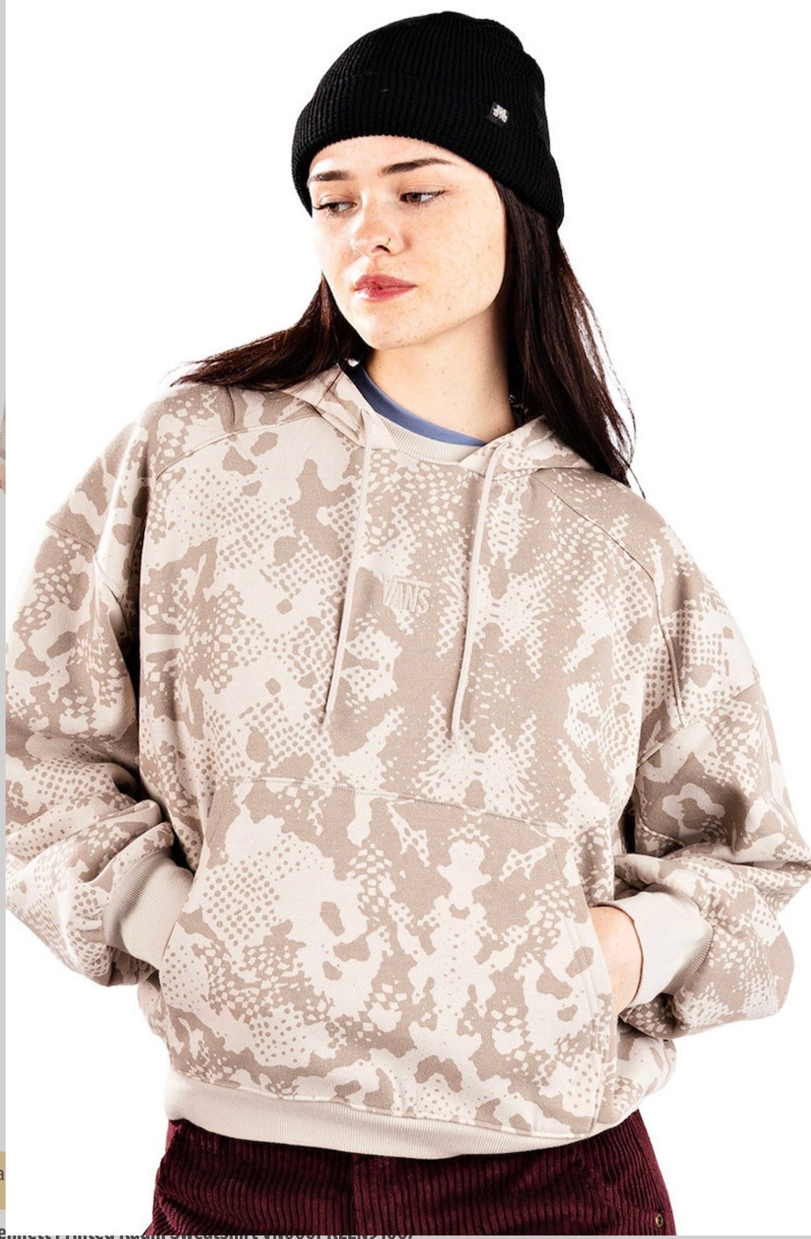 Vans met kennet printed