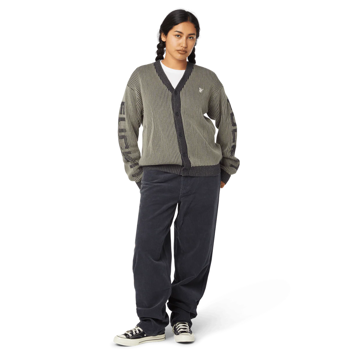 HUF CROMER CORDUROY PANT NAVY