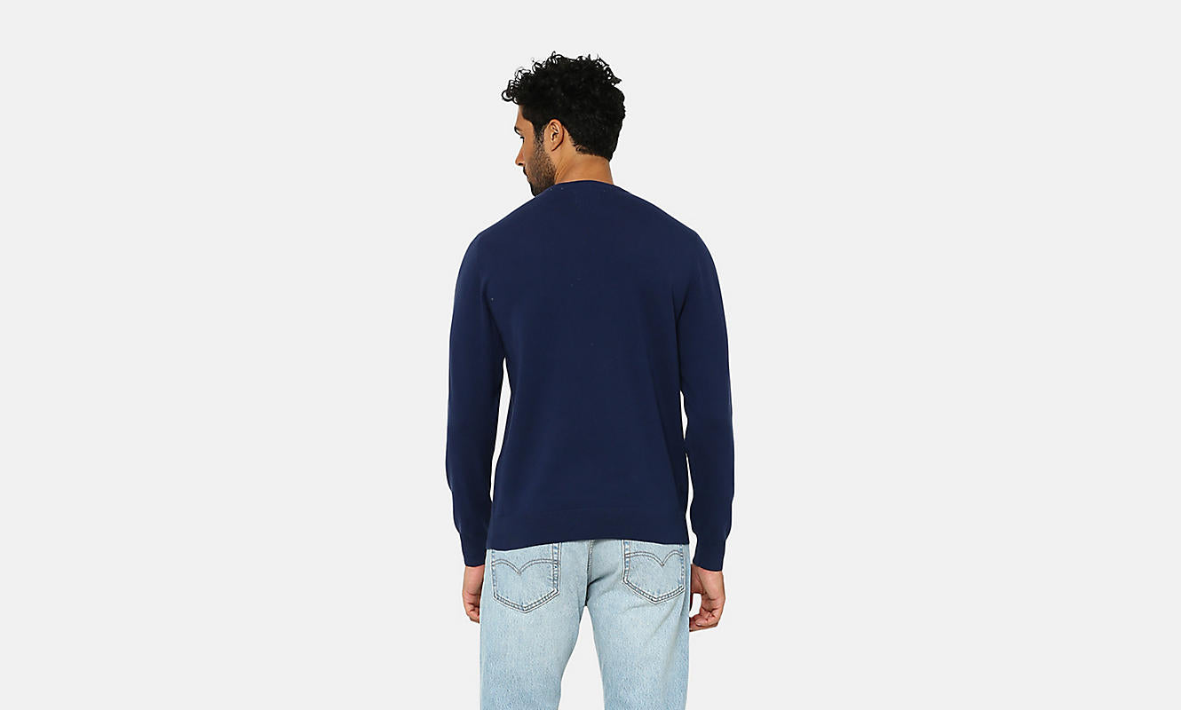 Levi’s lightweight sweater navy