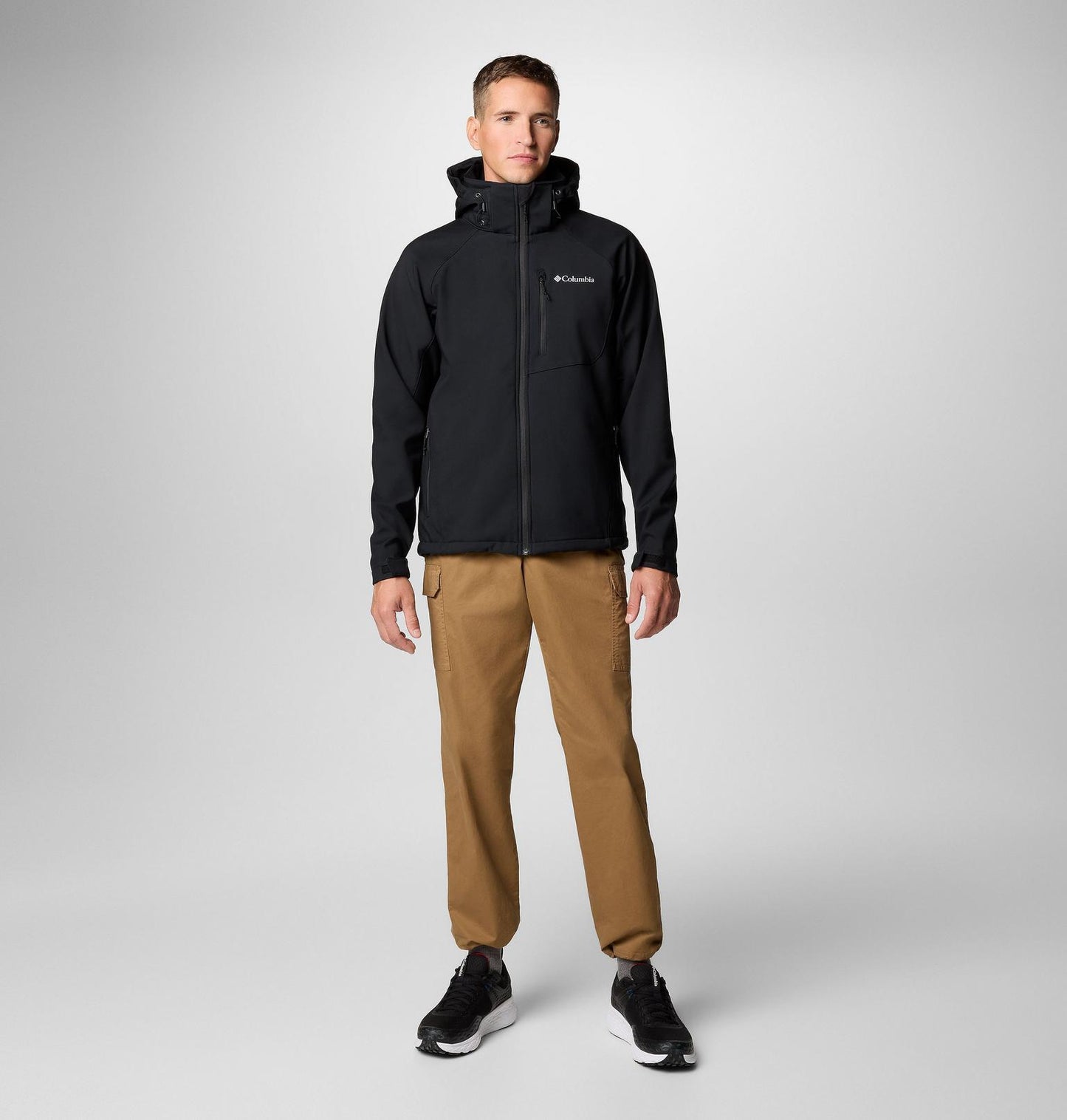 Columbia Cascade ridge III softshell black
