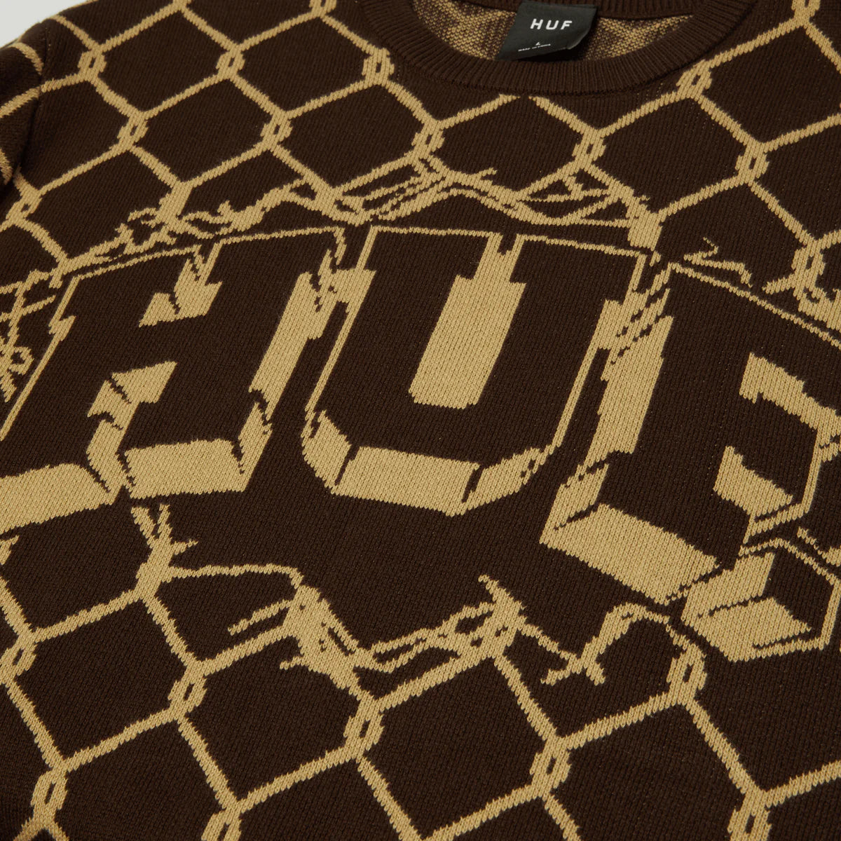 HUF BREAKTHROUGH CREWNECK SWEATER