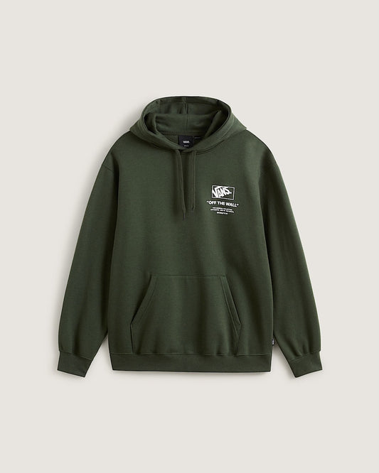 vans stockpile pullover hoodie green