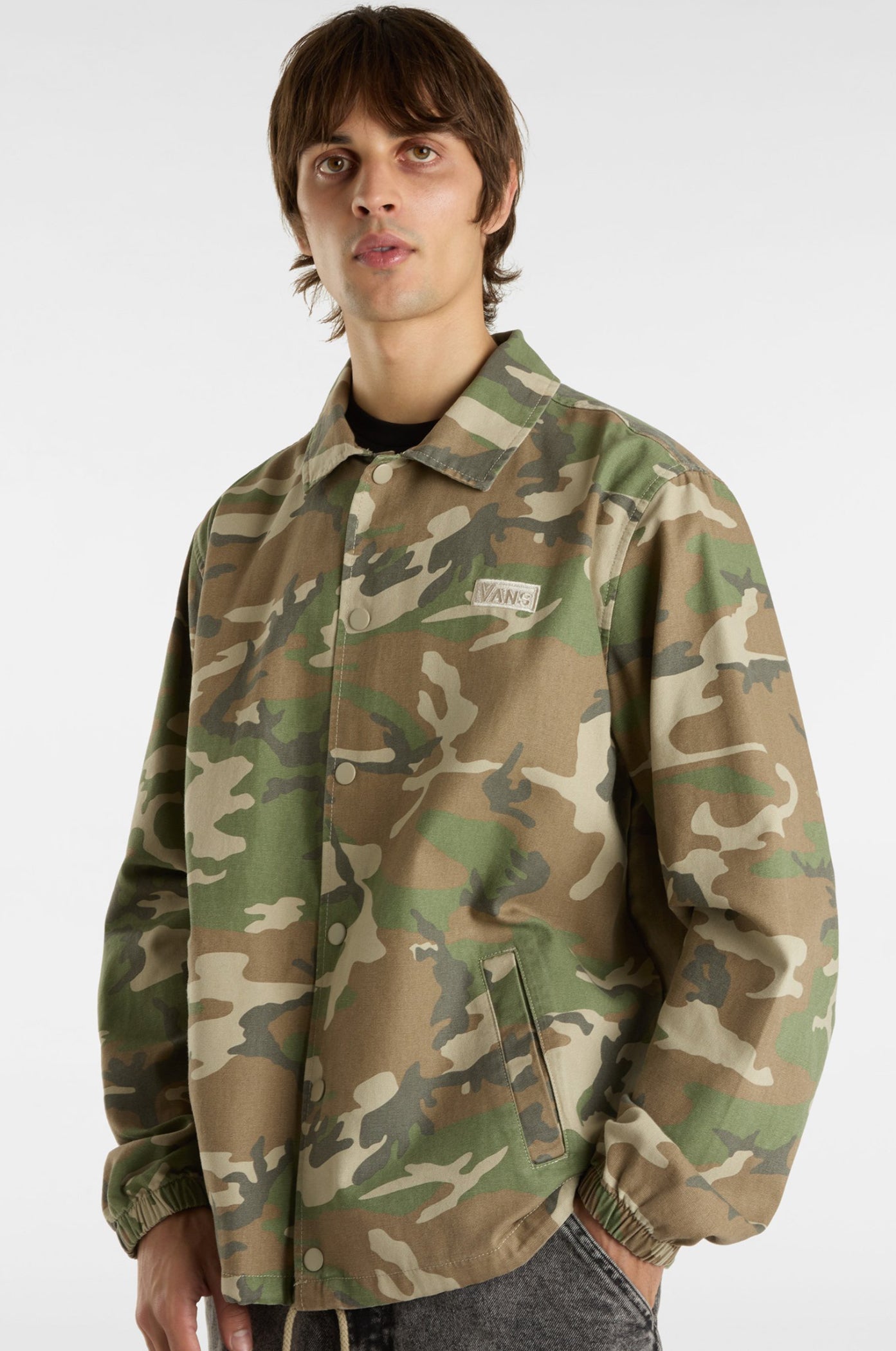 VANS TORREY CANVAS VINTAGE CAMO JACKET
