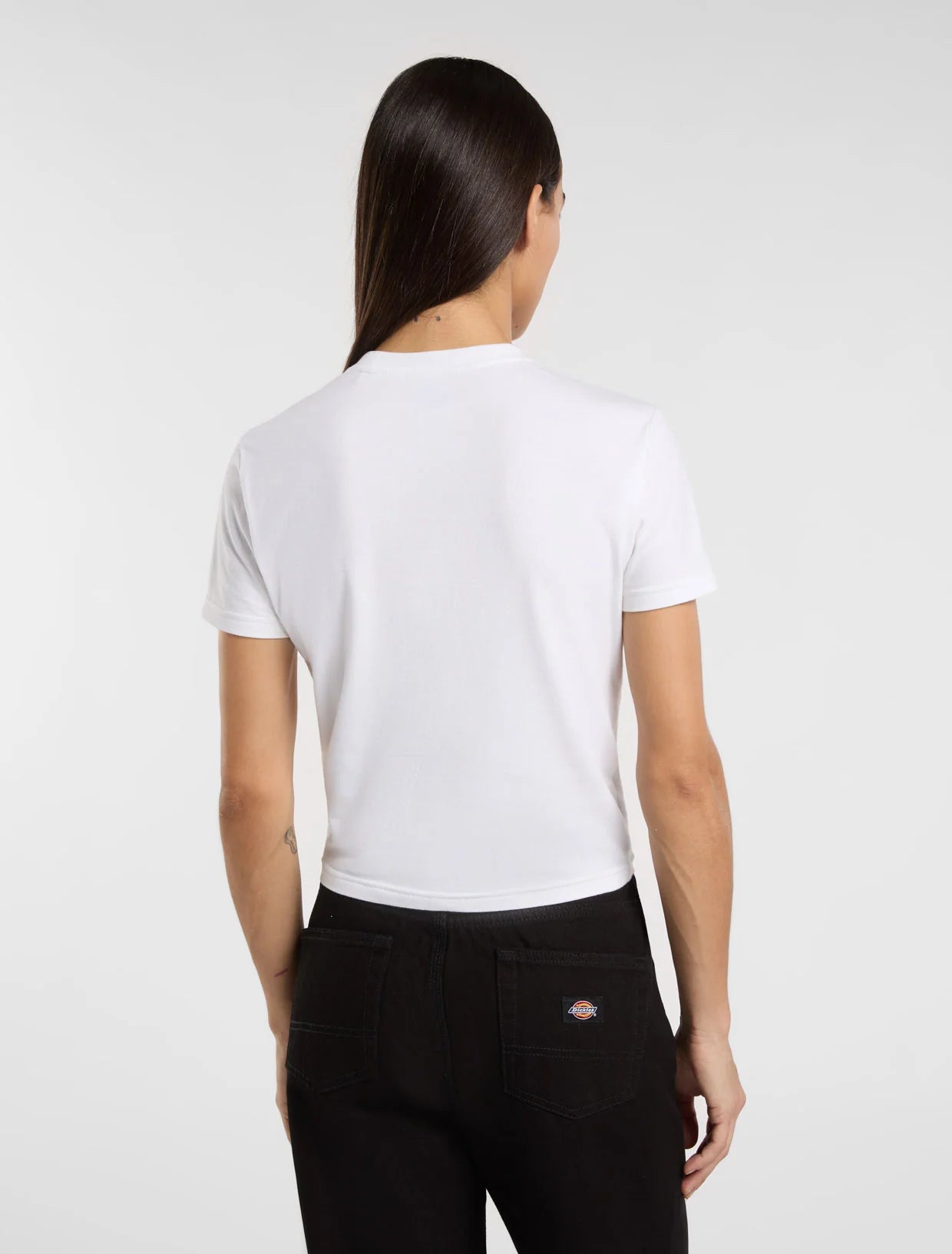 dickies maple valley reg tee white