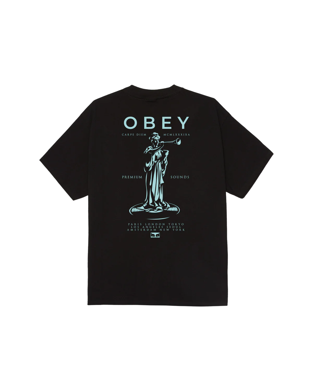 OBEY PREMIUM SOUND T-SHIRT BLACK