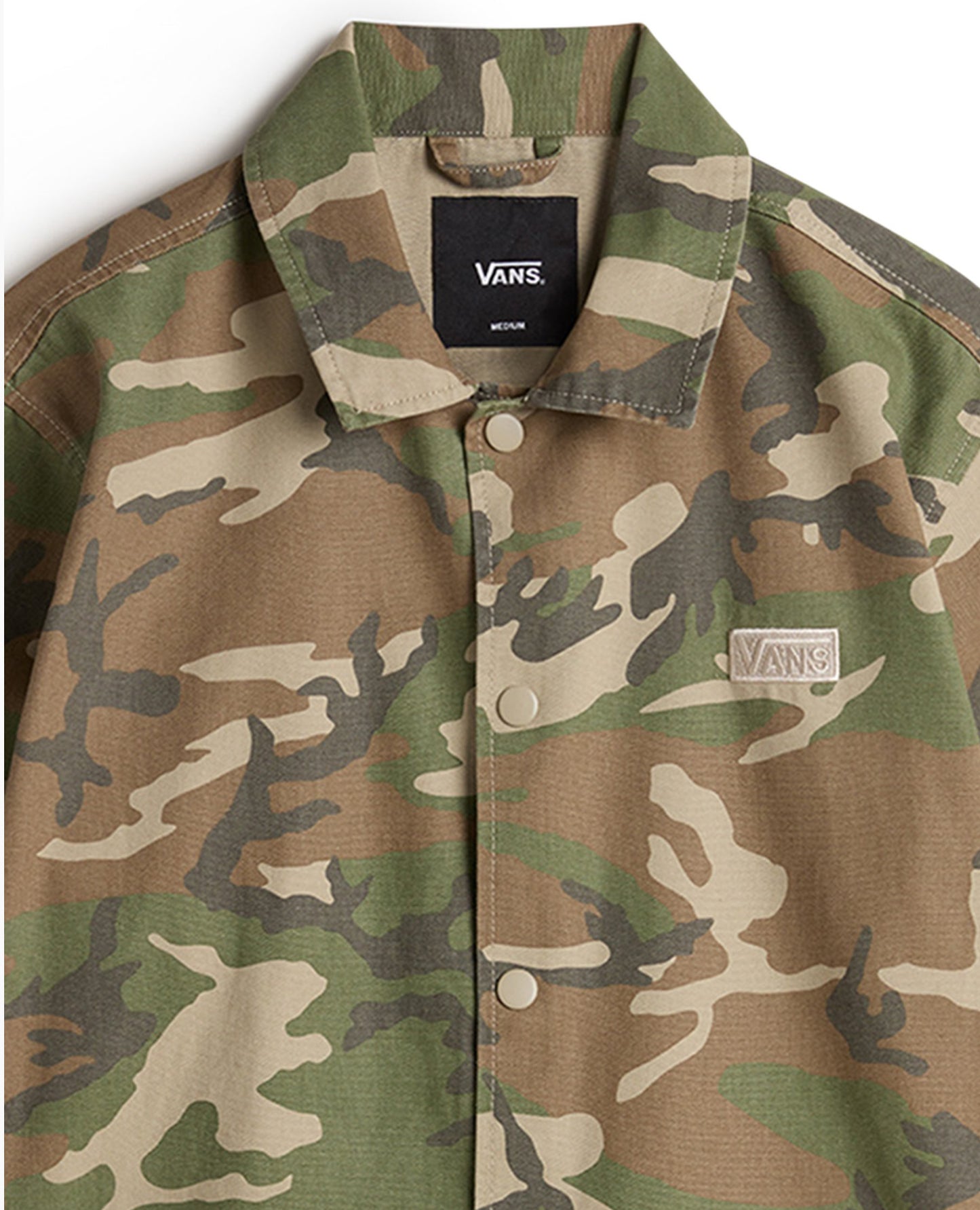 VANS TORREY CANVAS VINTAGE CAMO JACKET