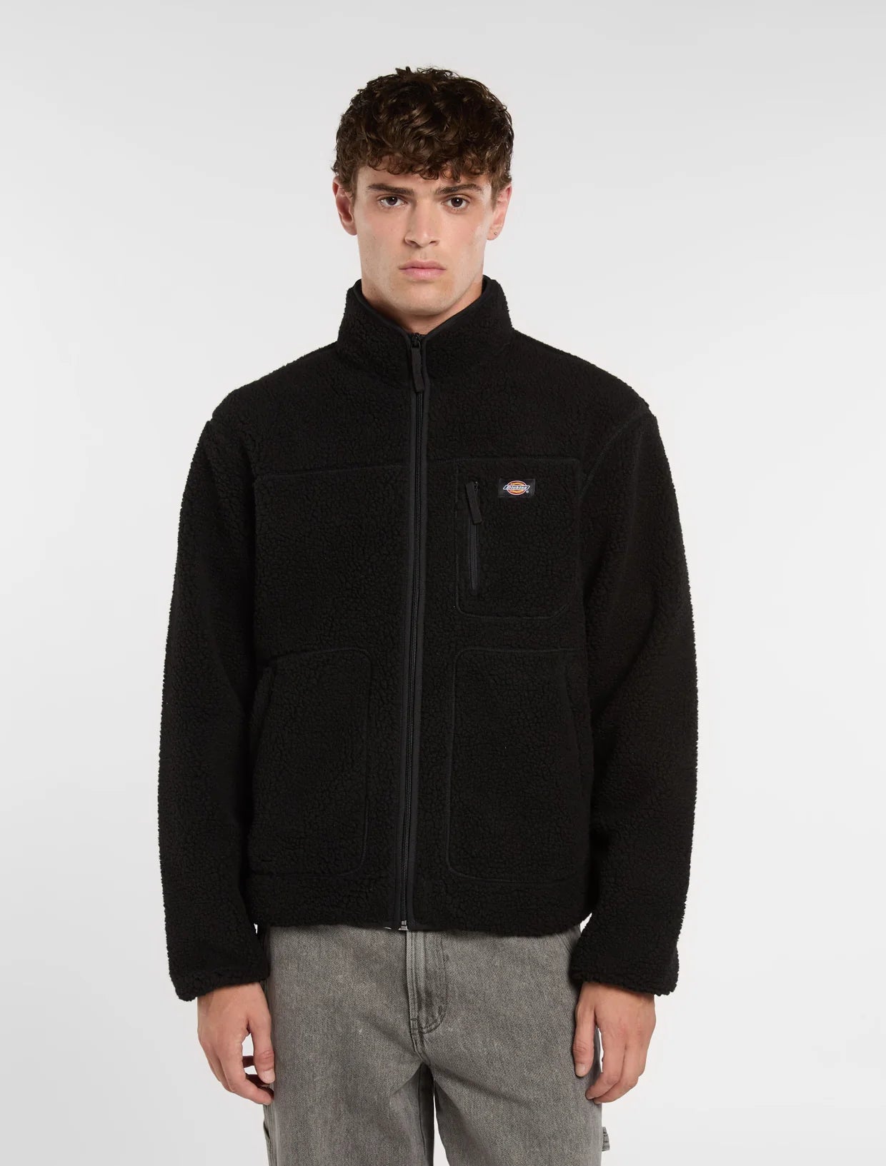 Dickies mount hope fleece black