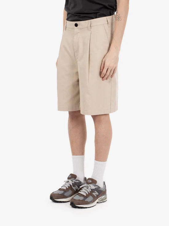 obey dean pleated short cement