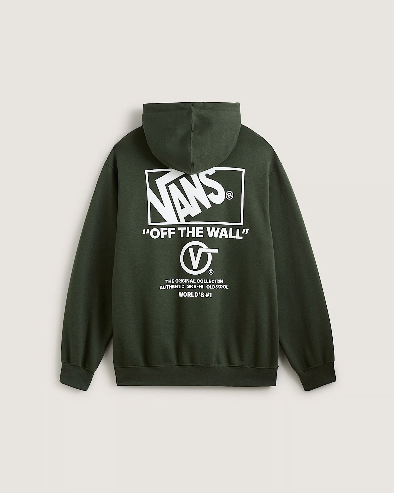 vans stockpile pullover hoodie green