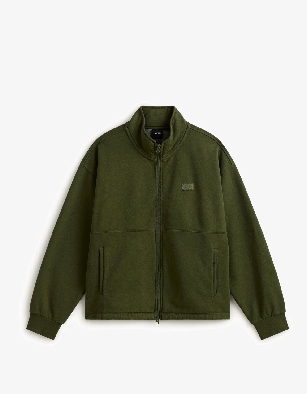 Vans Full Zip Mock Neck Fleece green balsam