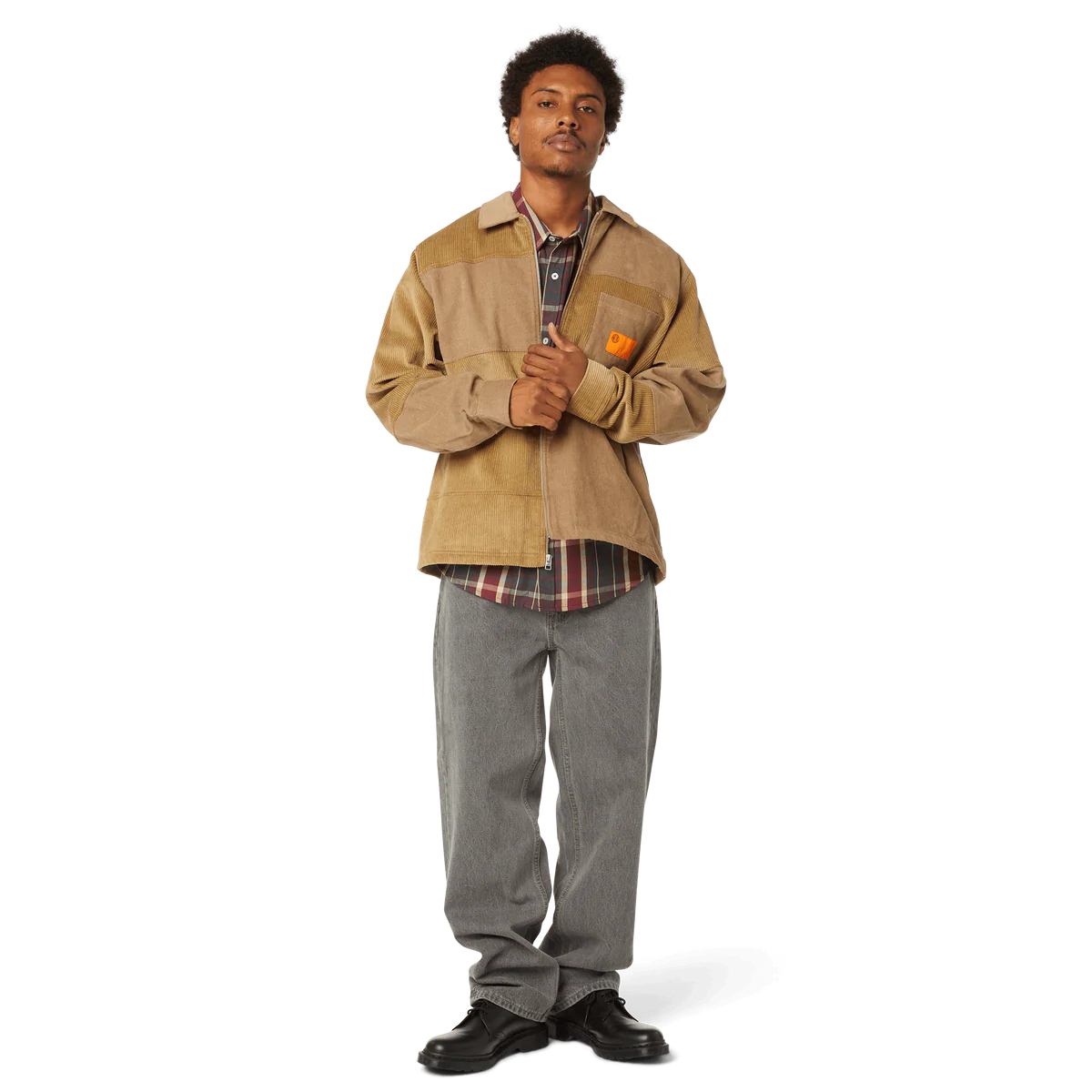 HUF union corduroy shacket