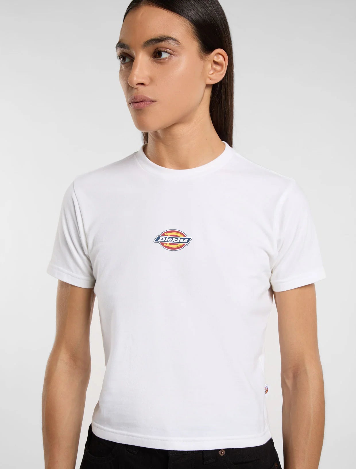 dickies maple valley reg tee white