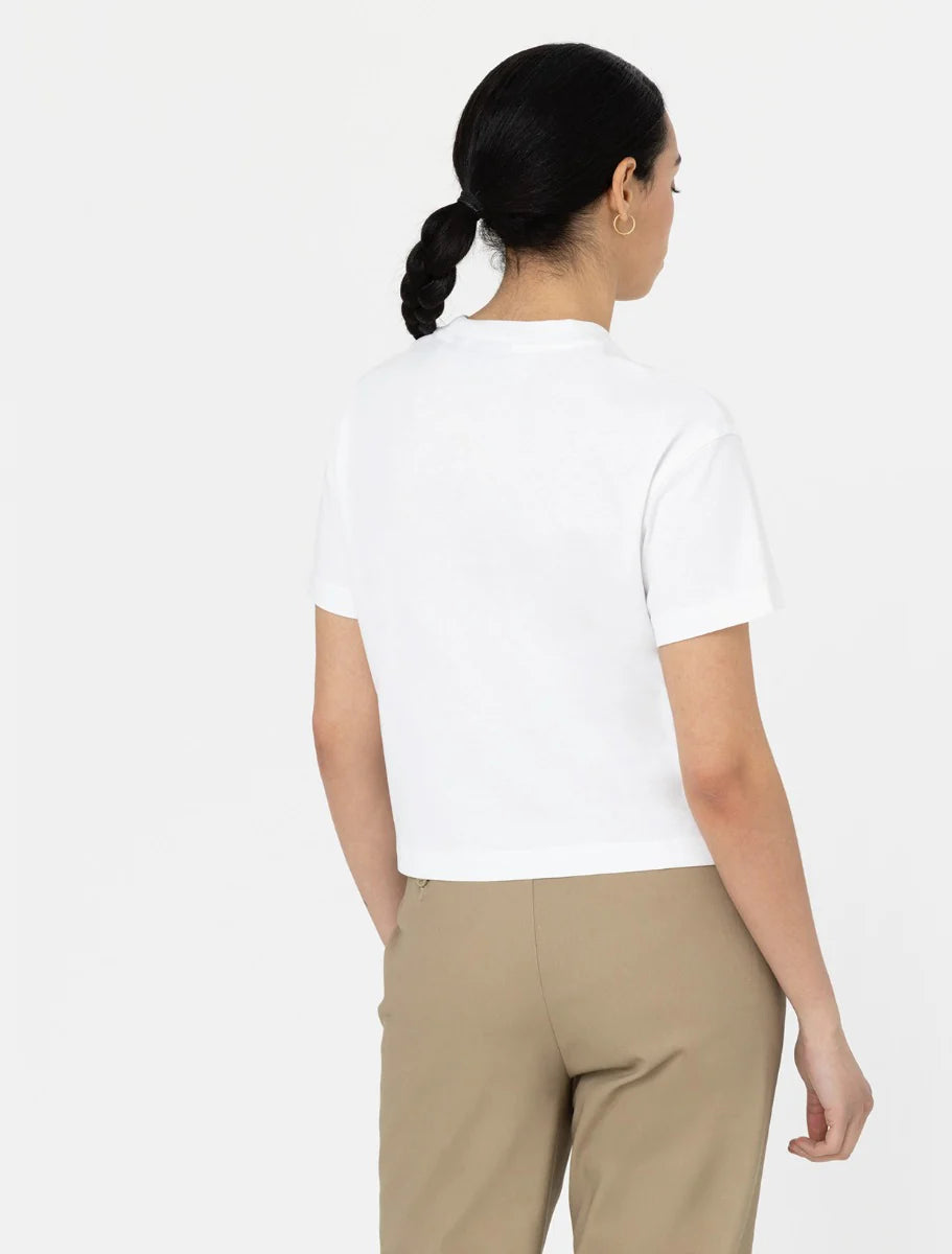 dickies oakport boxy ss tee white