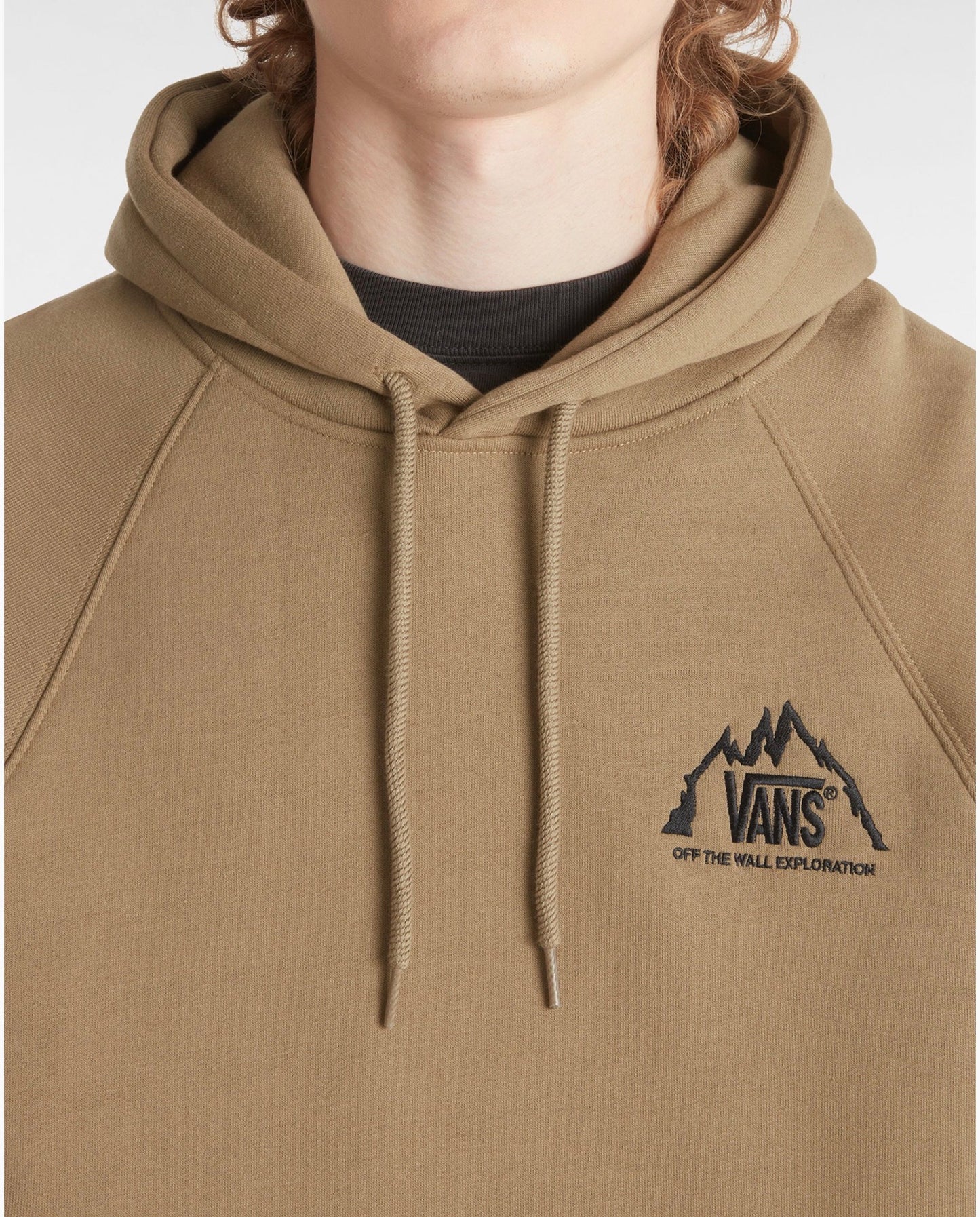 Vans crestline logo hoodie olive