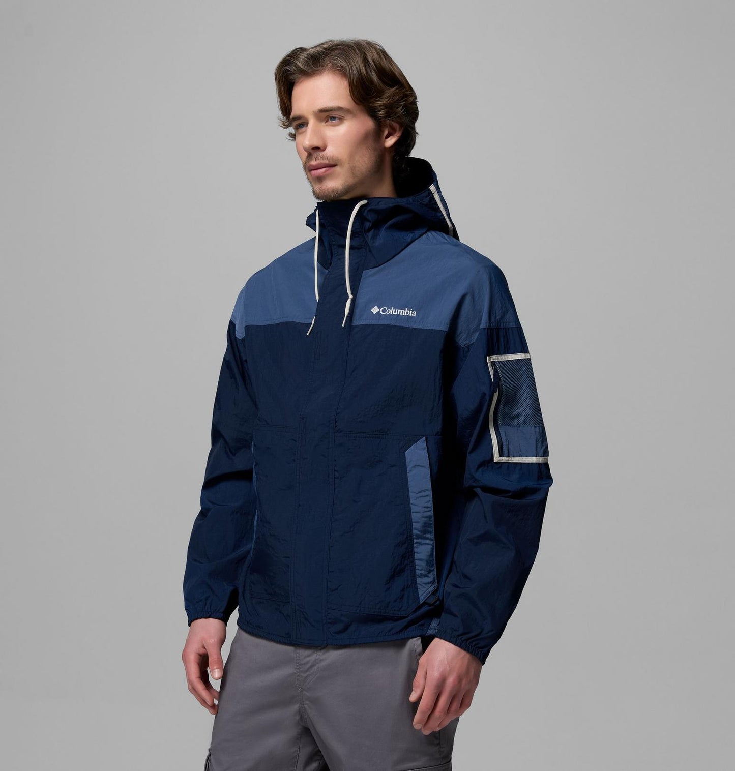 Columbia challenger windbreaker II blue