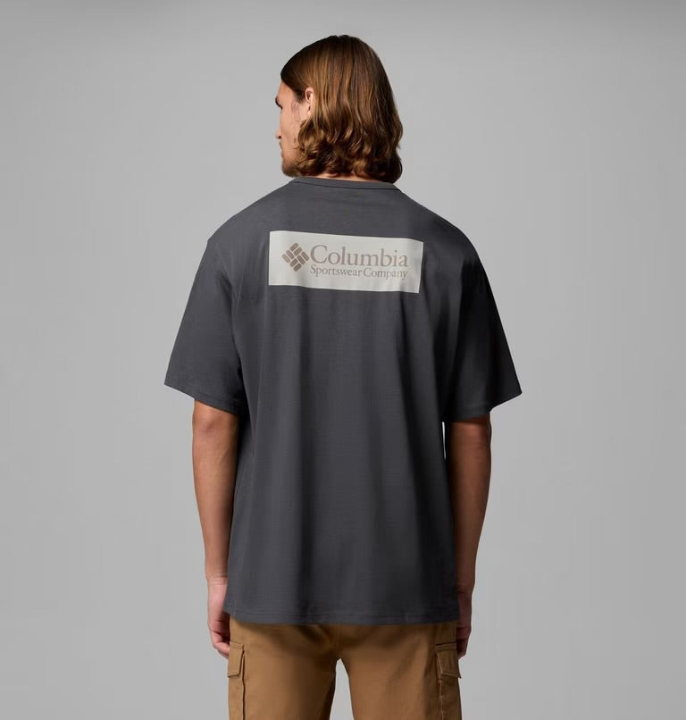 Columbia csc heavyweight iconic tee box logo