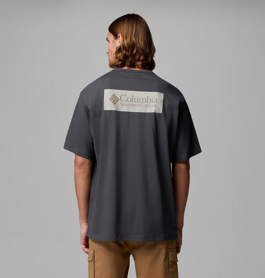 Columbia csc heavyweight iconic tee box logo
