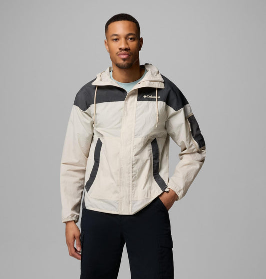 Columbia challenger II windbreaker sand