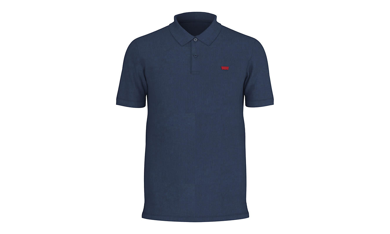 Levi’s slim housemark polo indigo pique