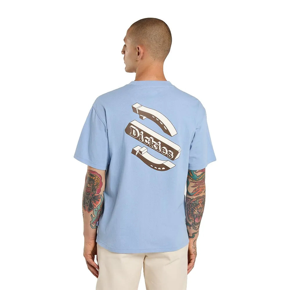 Dickies ss thorville ss tee azur