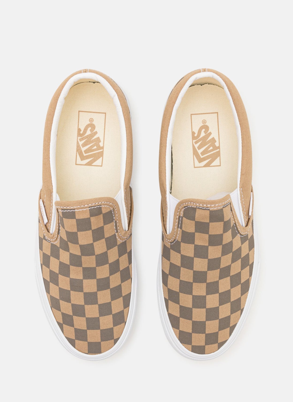 Vans slip-on canvas block brown