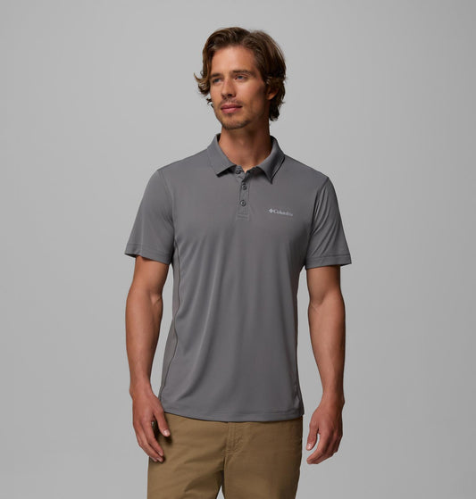 Columbia zero rules light polo grey