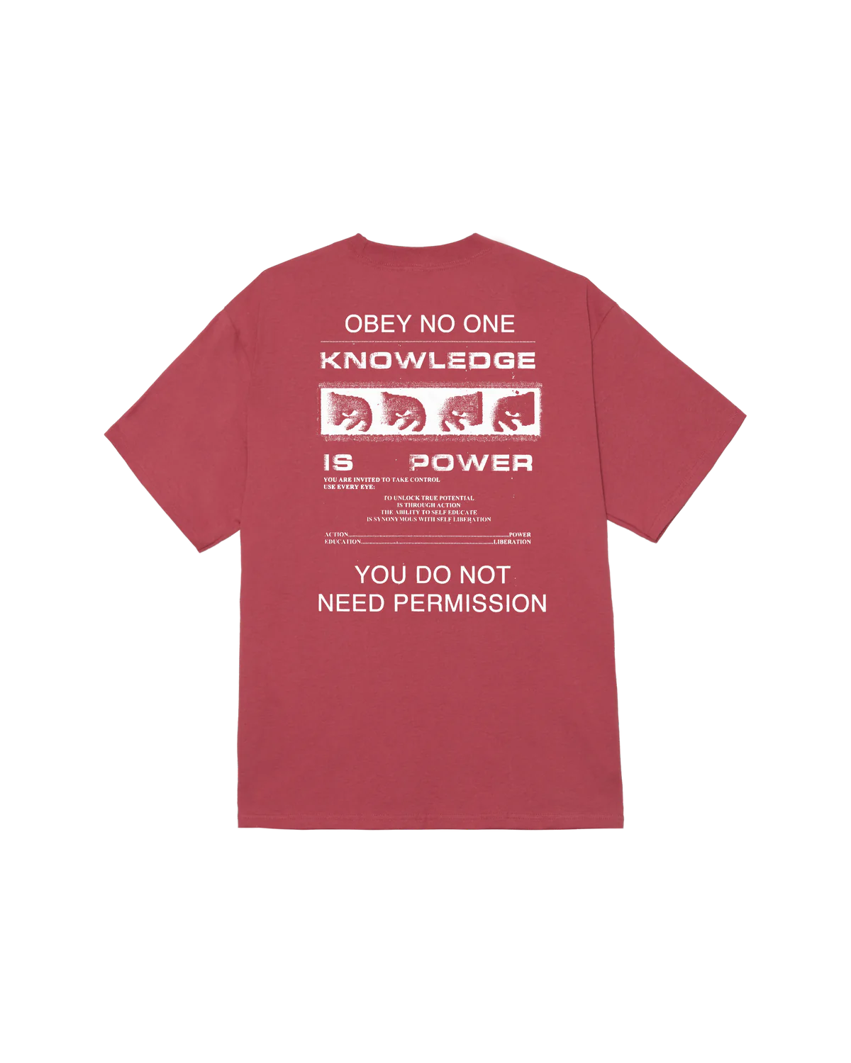 OBEY PERMISSION T-SHIRT