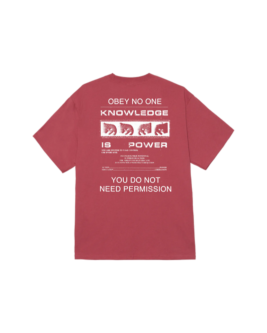 OBEY PERMISSION T-SHIRT