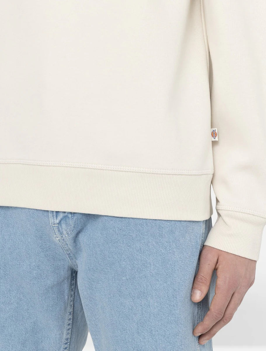 Dickies felpa Oakport con zip white