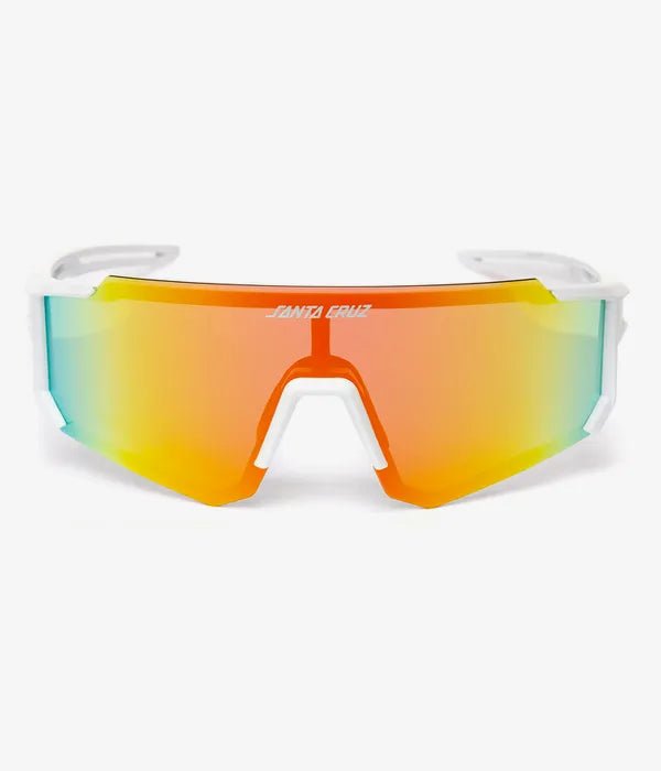 Santa Cruz strip racer sunglasses orange white
