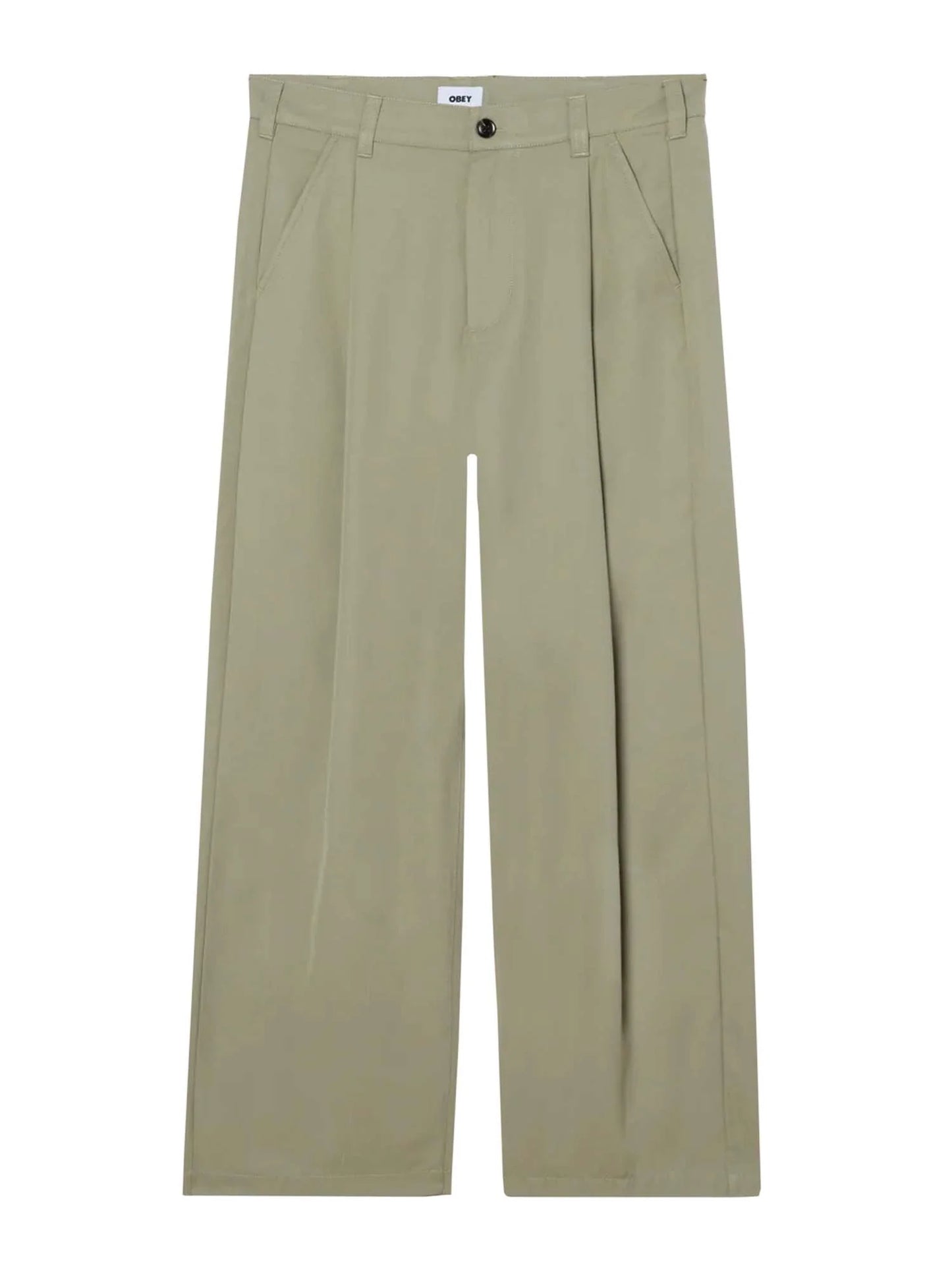 OBEY ostia pleated pant diredi sage