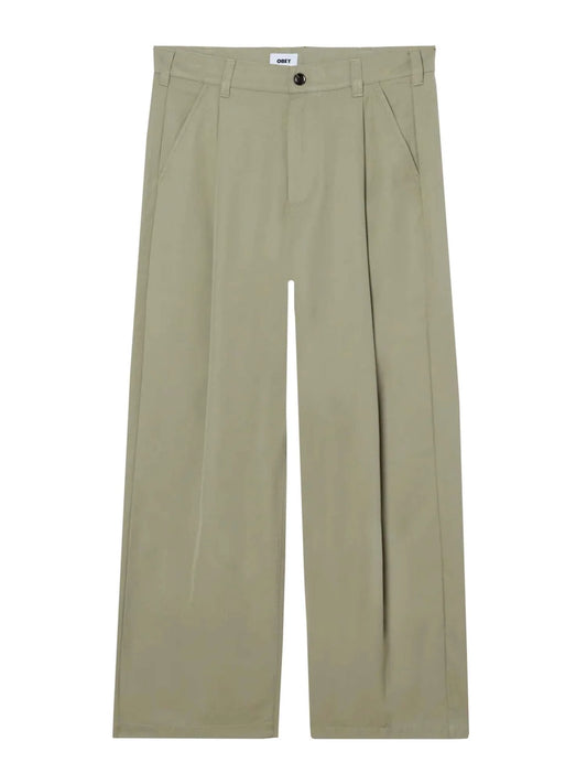 OBEY ostia pleated pant diredi sage