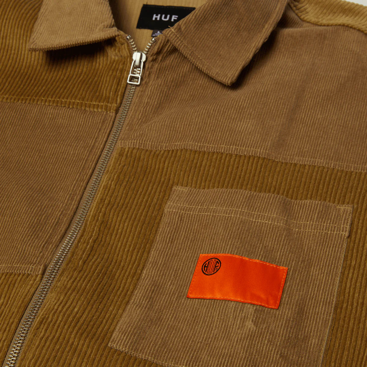 HUF union corduroy shacket